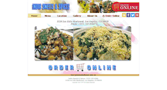 Desktop Screenshot of indiasweetsspicesla.com